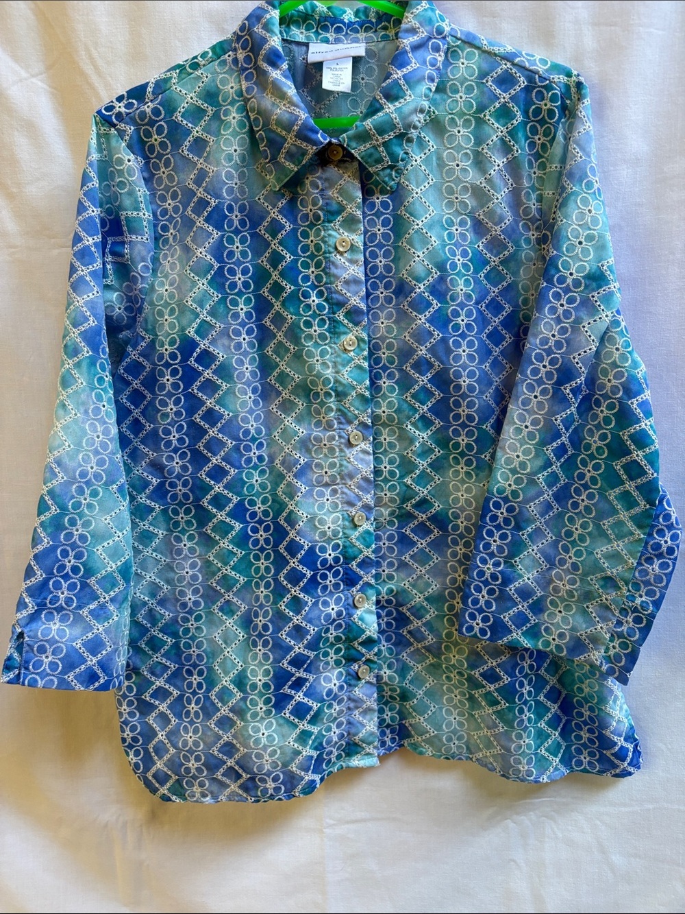 Alfred Dunner 3/4 sleeve shirt